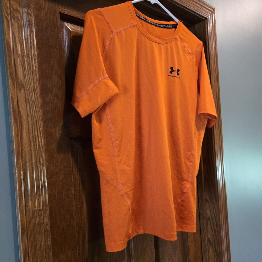 Under Armour Orange Short Sleeve Tee - Picture 14 of 16